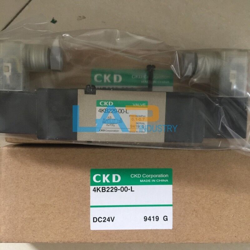CKD 4KB229-00-L DC24V Solenoid Valve – 1PCS New - CKD