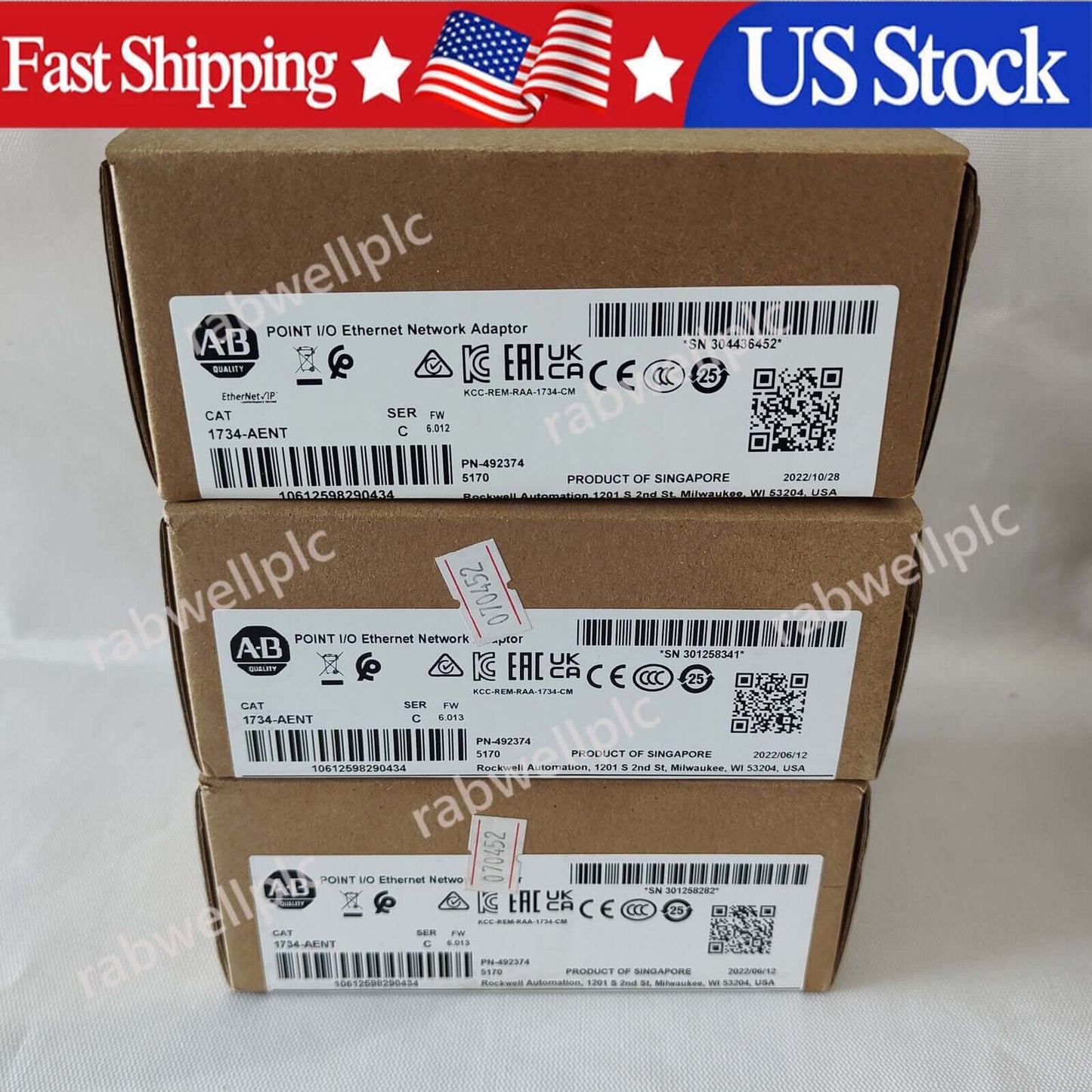 Allen-Bradley 1734-AENT Ethernet Network Adaptor - ALLEN-BRADLEY