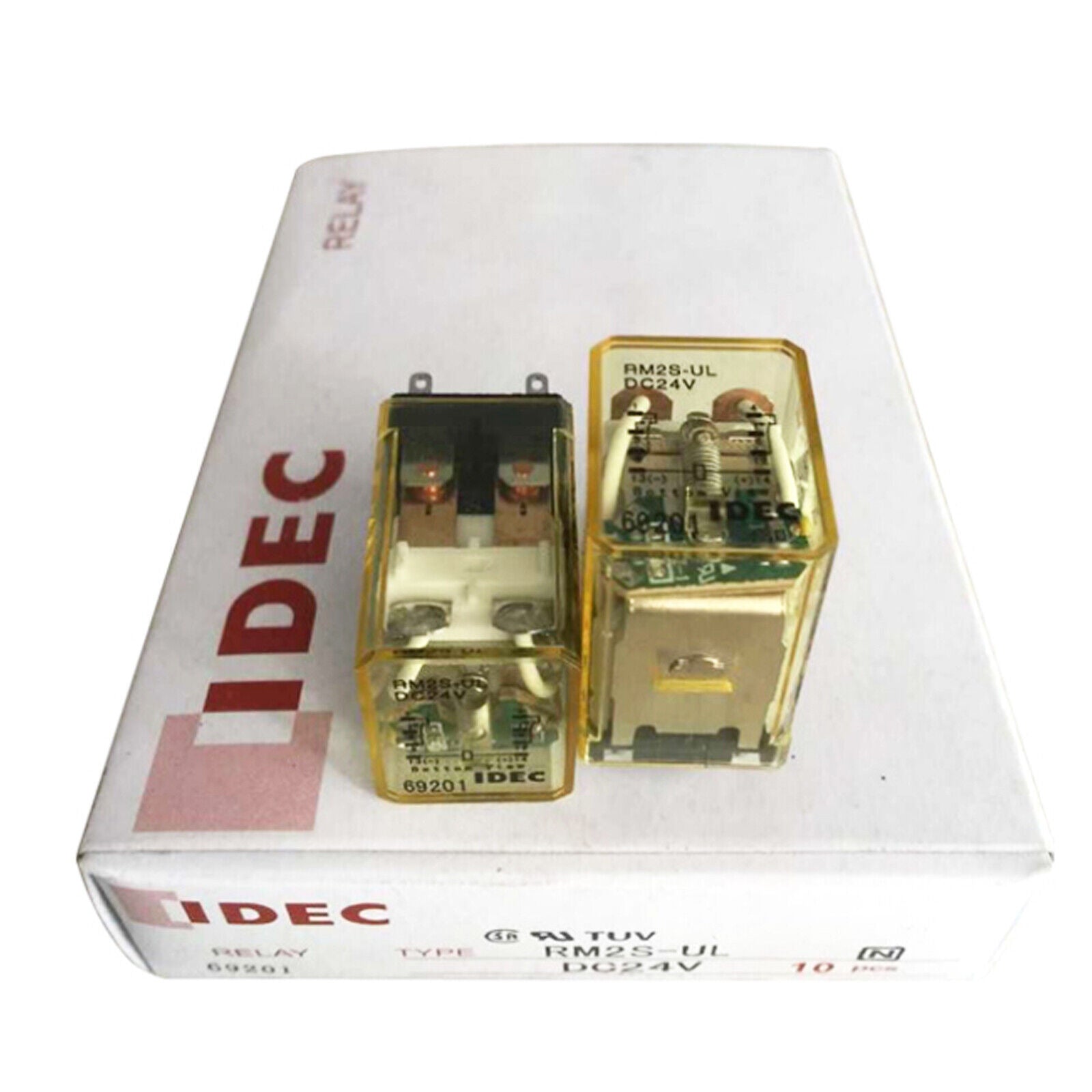 10-Piece IDEC Relay RU2S-D24 24VDC Power Relay - IDEK