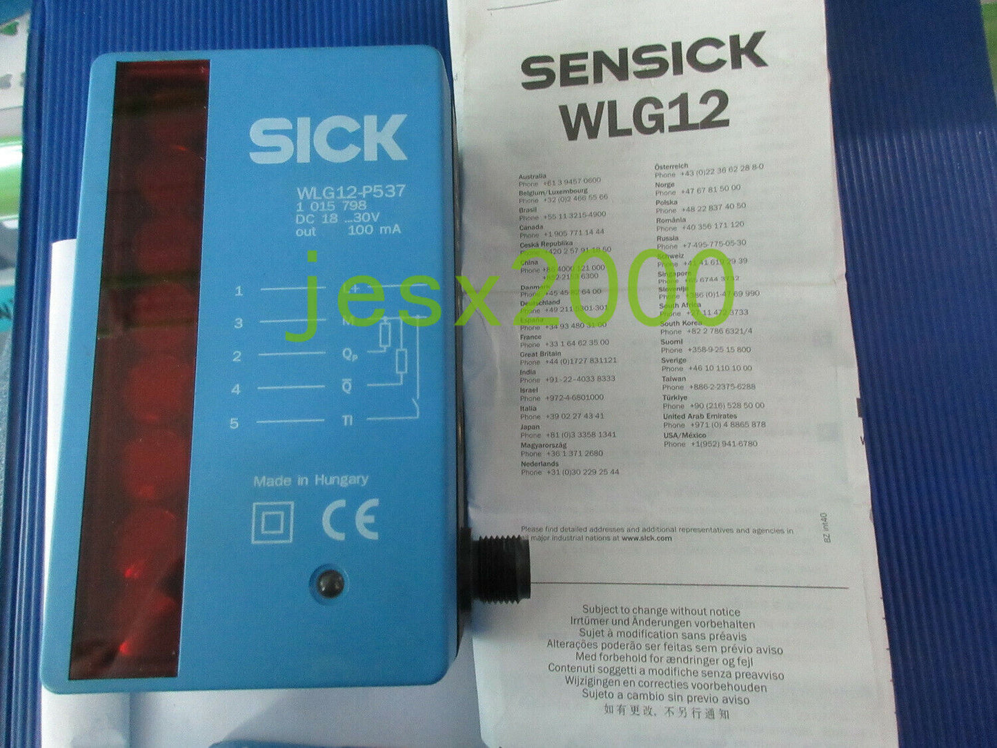 new 1PC SICK sensor WLG12-P537 - SICK