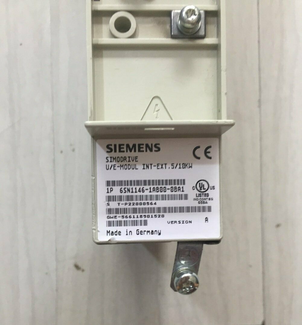 used ONE  Siemens 6SN1146-1AB00-0BA1 Servo drive power supply Tested Good Siemens