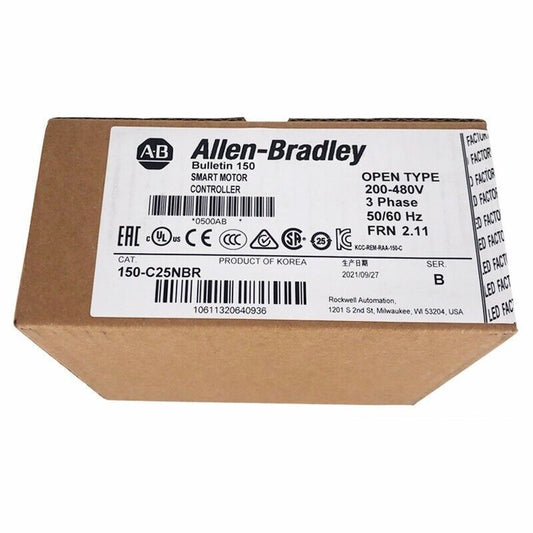 Allen-Bradley 150-C25NBR SMC-3 Smart Motor Controller 25A 150C25NBR