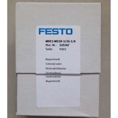 Festo solenoid valve MHE3-MS1H-3/2G-1/8 SPOT STOCK - FESTO
