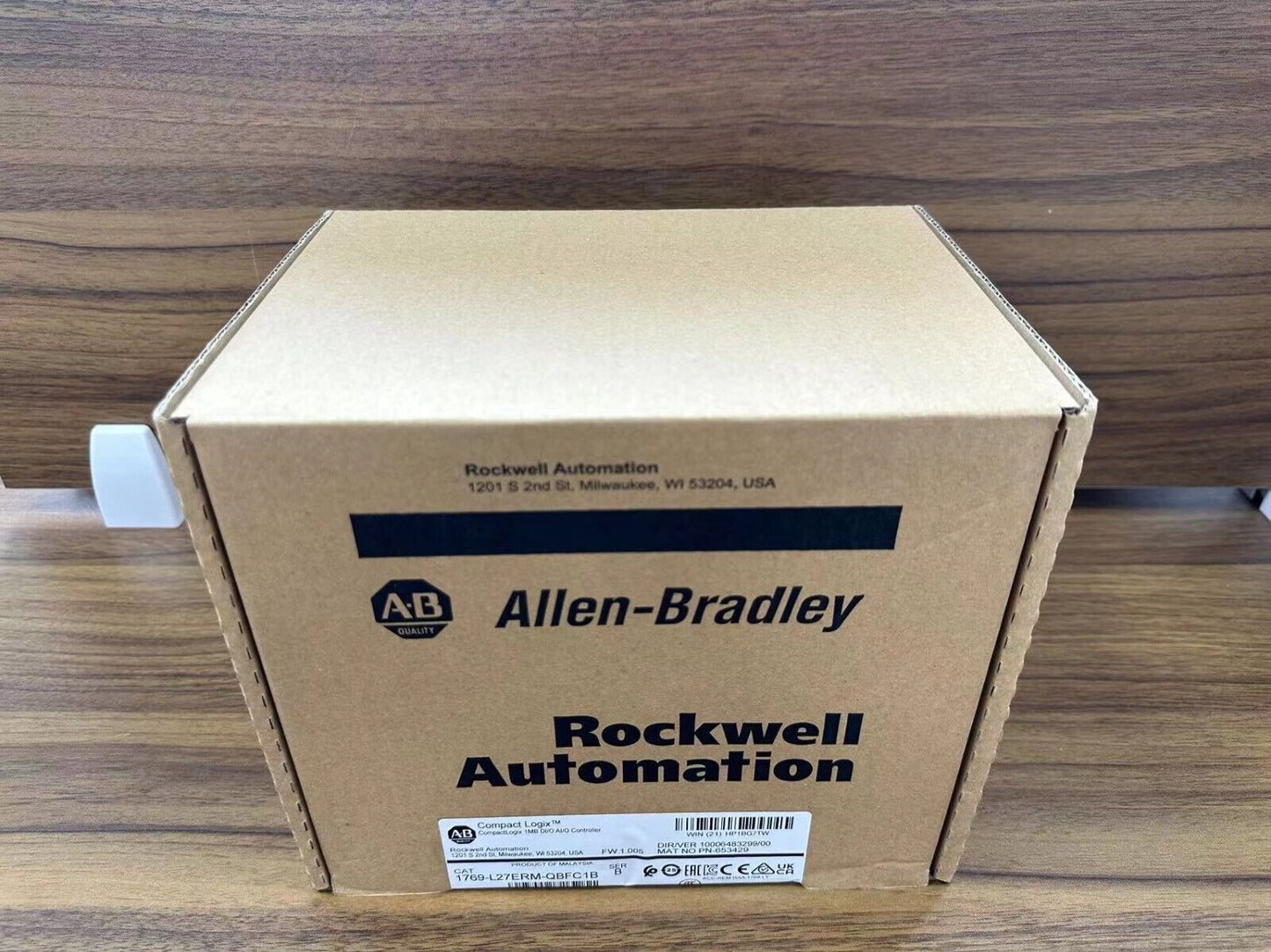 Allen Bradley Series A CompactLogix 5370 Ethernet Controller L27ERM-QBFC1B - ALLEN BRADLEY