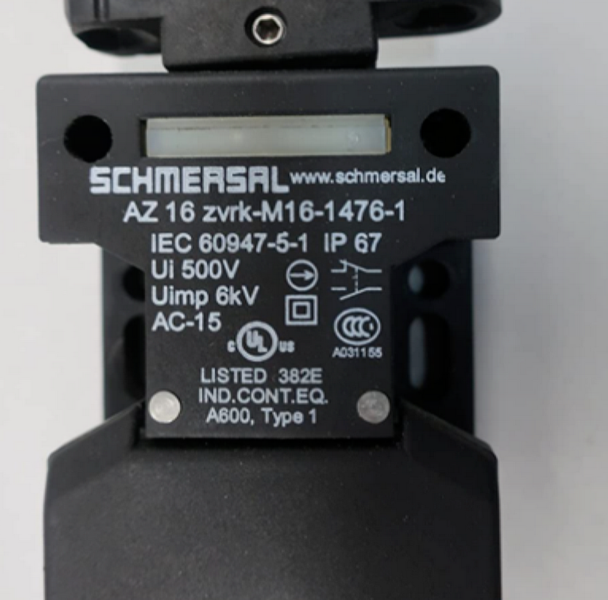 SCHMERSAL AZ16-ZVRK-M16-1476-1 Safety switch SCHMERSAL