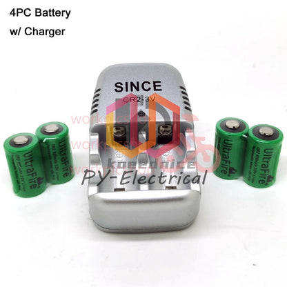 1PC Rechargeable Batteries 15266 15270 / Battery Charger 3V 800mAh CR-2 CR2