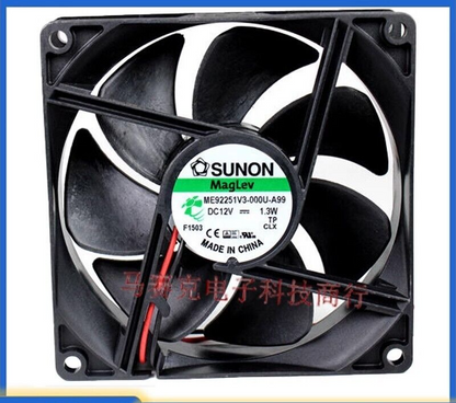 SUNON ME92251V3-000U-A99 DC12V 1.3W 2-Wire Cooling Fan