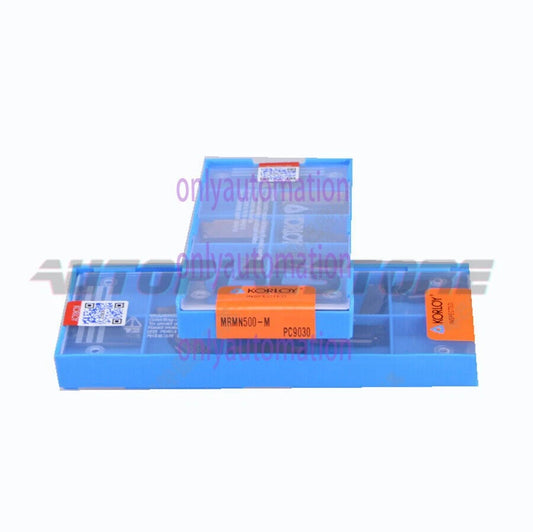 10PCS/BOX KORLOY MRMN500-M PC9030 Carbide Inserts CNC TOOL ~