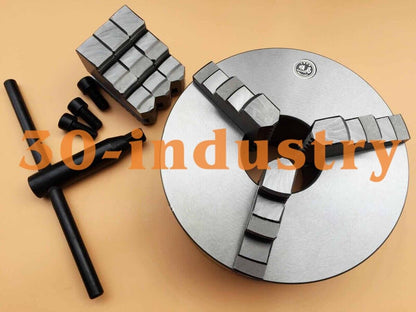 5" 3-Jaw Self Centering Lathe Chuck K11-125 – 125mm - KOEED