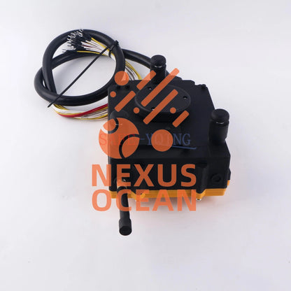 2 Emitter +1 Receiver Hoist Crane Radio Wireless Remote Control F24-6D 18~65V