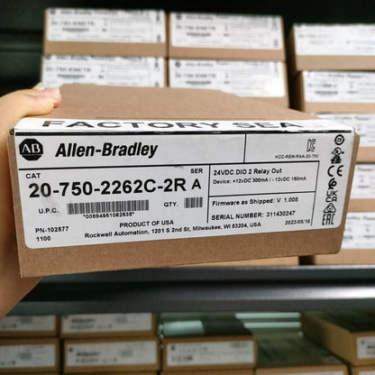 New AB 20-750-2262C-2R Powerflex 750 24V DC IO Option Module - POWERFLEX