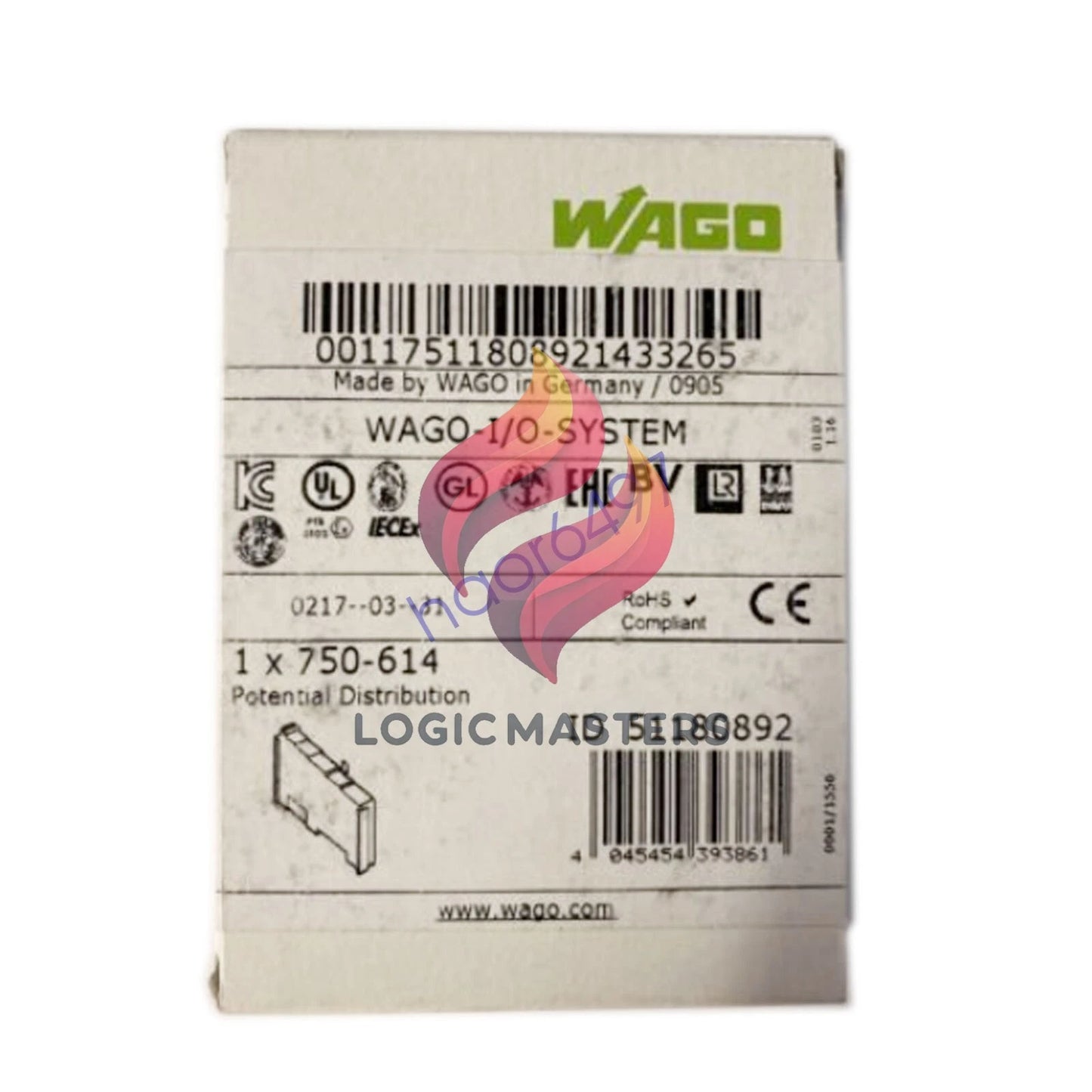 1 pcs WAGO 750-614 module