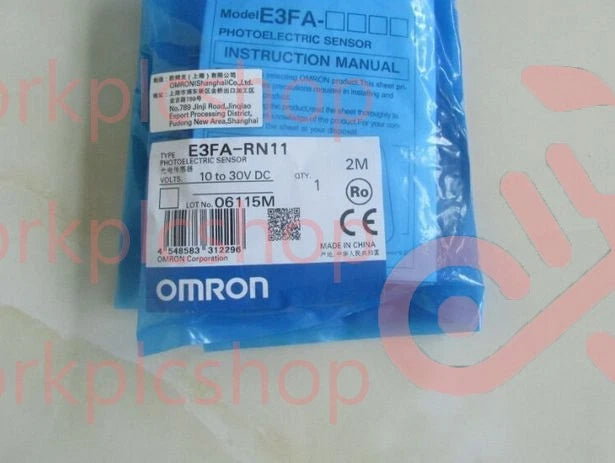 E3FA-RN11 E3FA RN11 10-30VDC 2M Omron Photoelectric Sensor free shipping