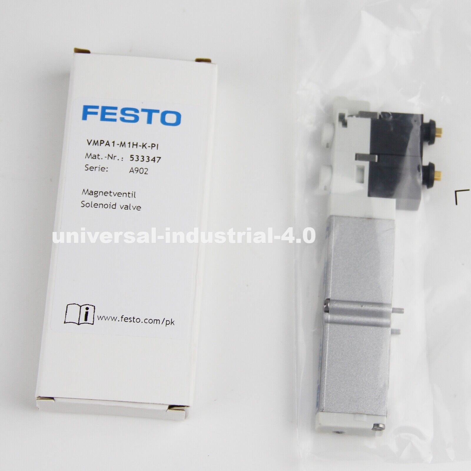 FESTO VMPA1-M1H-K-PI PI 533347 Solenoid Valve - FESTO