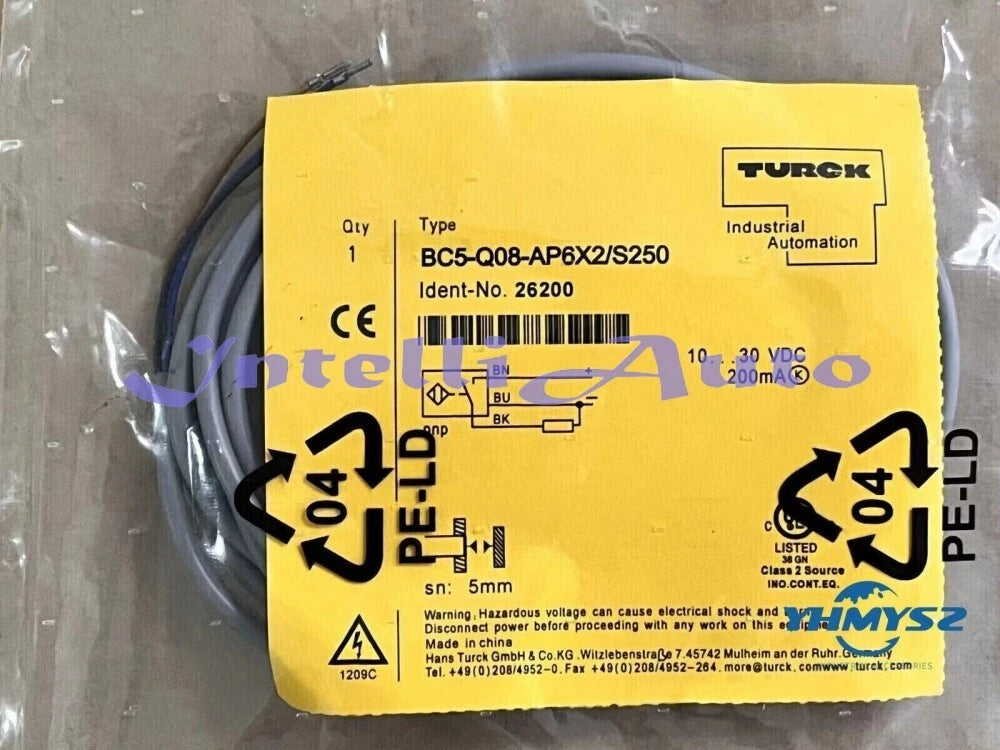 1PC Turck BC5-Q08-AP6X2/S250 capacitive Proximity Switch Fast delivery
