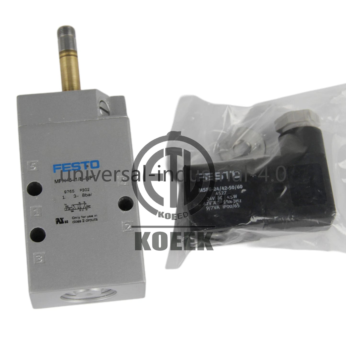 FESTO MFH-5-1/8-NPT Solenoid Valve #ko