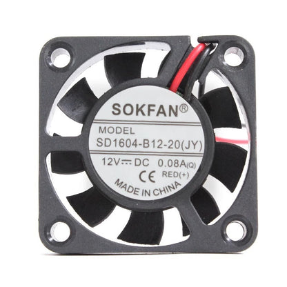 SOKFAN SD1604-B12-20(JY) 4010 12V 0.08A 4cm 2-wire case cooling fan