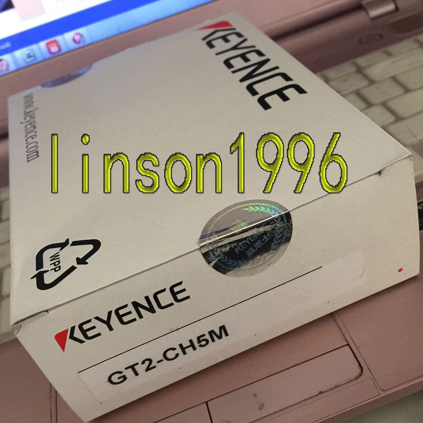 1PC Keyence Sensor Cable GT2-CH5M, 1-Year Warranty - KEYENCE