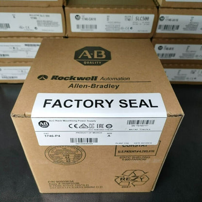 New Factory Sealed AB 1746-P4 SER A SLC 500 SLC Rack Mount Power Supply - FACTORY SEALED AB