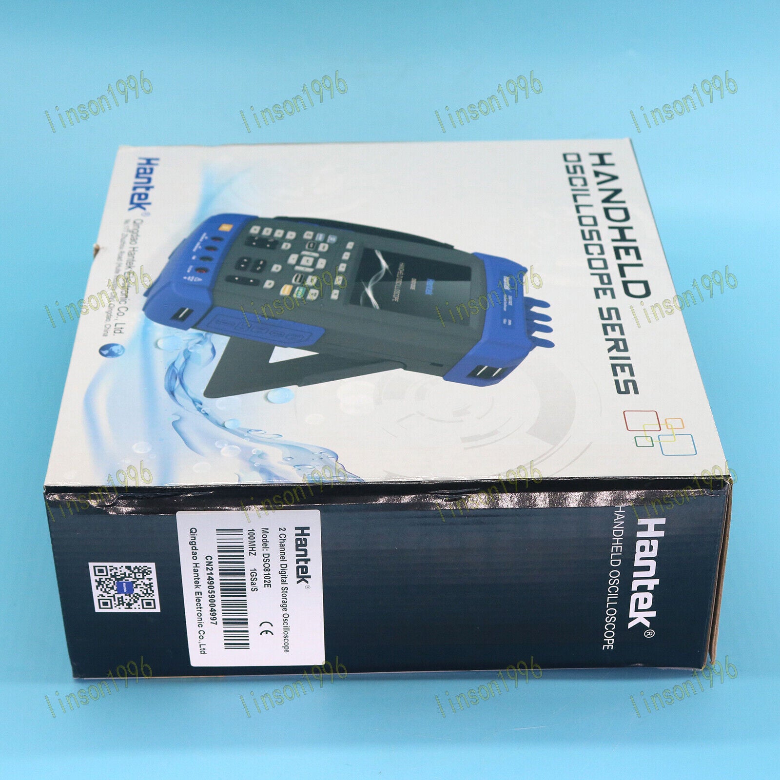 Handheld Digital Oscilloscope Multimeter DSO8102E 6in with 1000x1000 pixels display - HANTEK