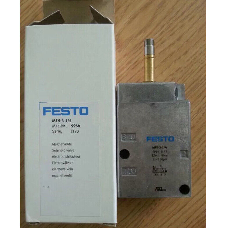 ONE FESTO MFH-3-1/4 solenoid valve - FESTO