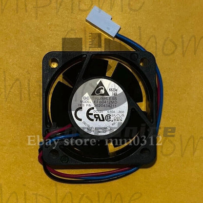 Delta EFB0412MD -R00 12V 0.10A 4020 40mm double ball axial flow cooling fan 3pin