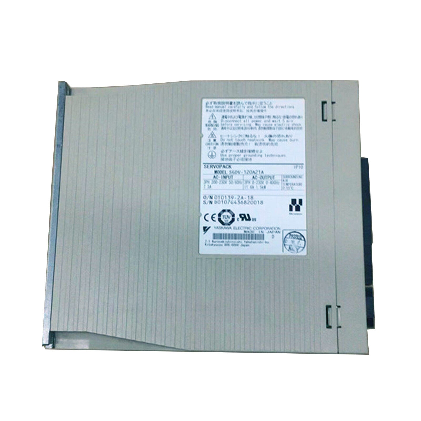 New 1PC In-Box Yaskawa SGDV-120A21A Servo Driver - YASKAWA