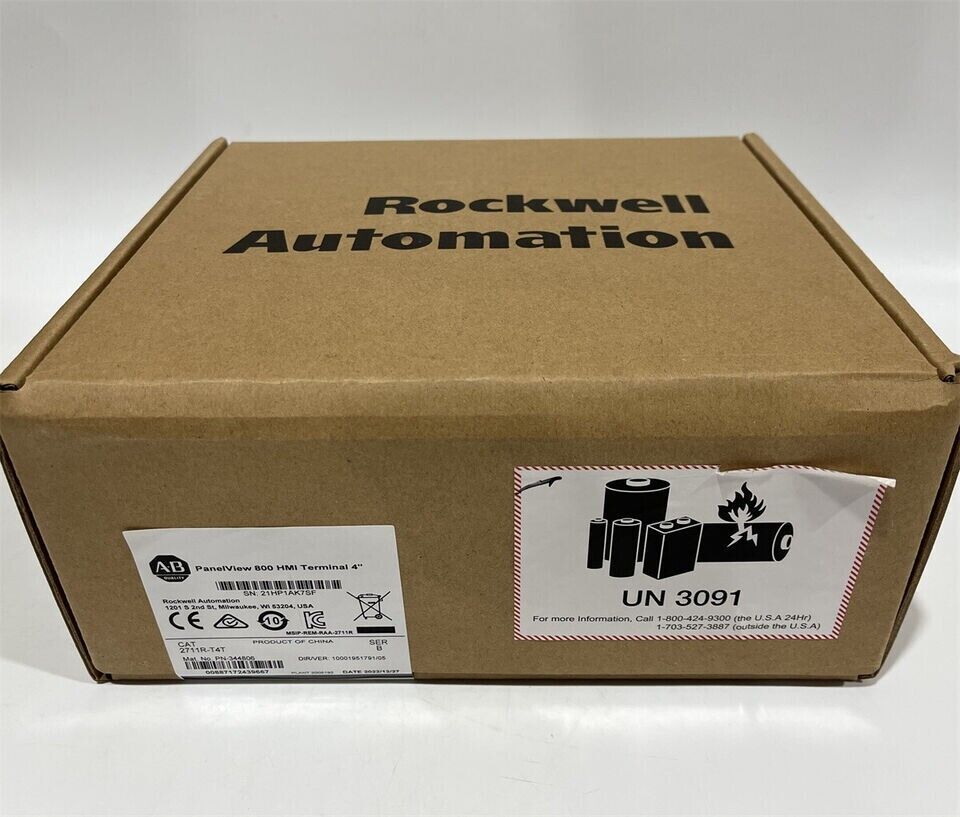 Allen-Bradley 2711R-T4T Panelview 4-inch HMI Terminal New Factory Sealed - ALLEN-BRADLEY