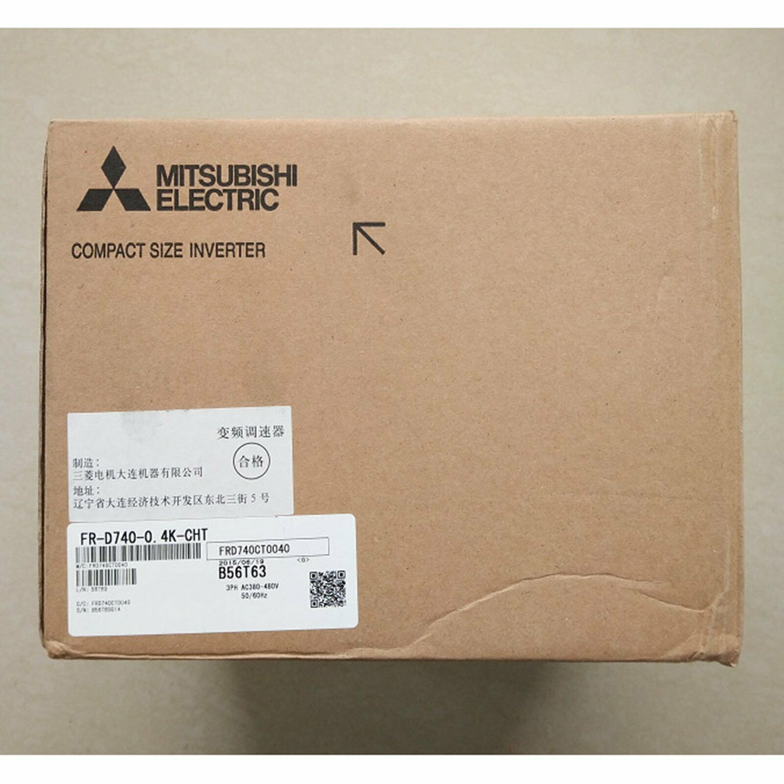 Mitsubishi Inverter FR-D740 0.4KW 220V E740 - MITSUBISHI