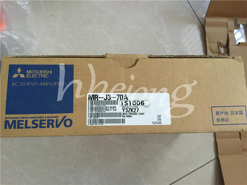 new 1PCS MITSUBISHI SERVO DRIVE MR-J3-70A - MITSUBISHI