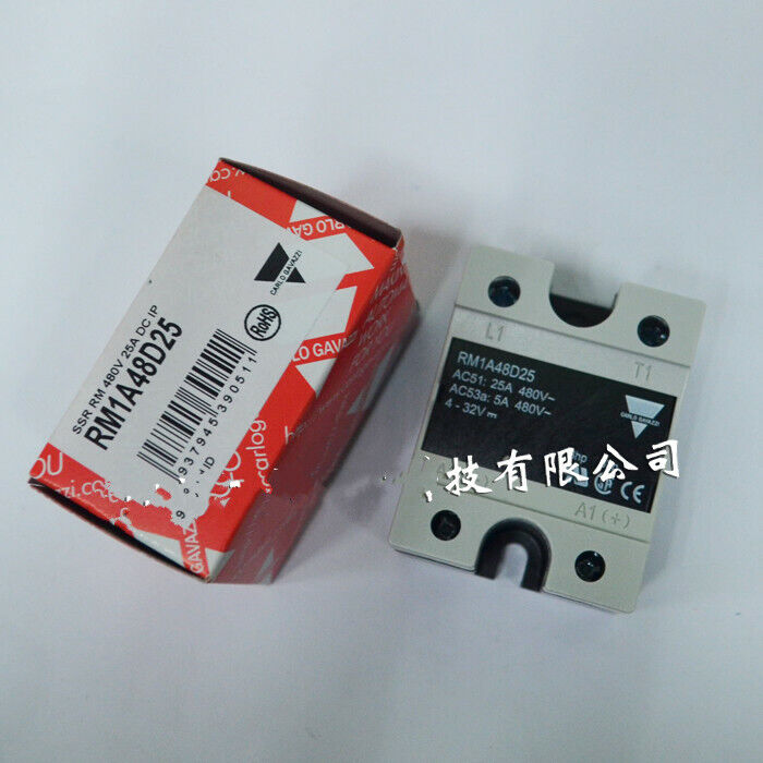 New 1-Piece CARLO GAVAZZI RM1A48D25 Solid-State Relay - CARLO GAVAZZI