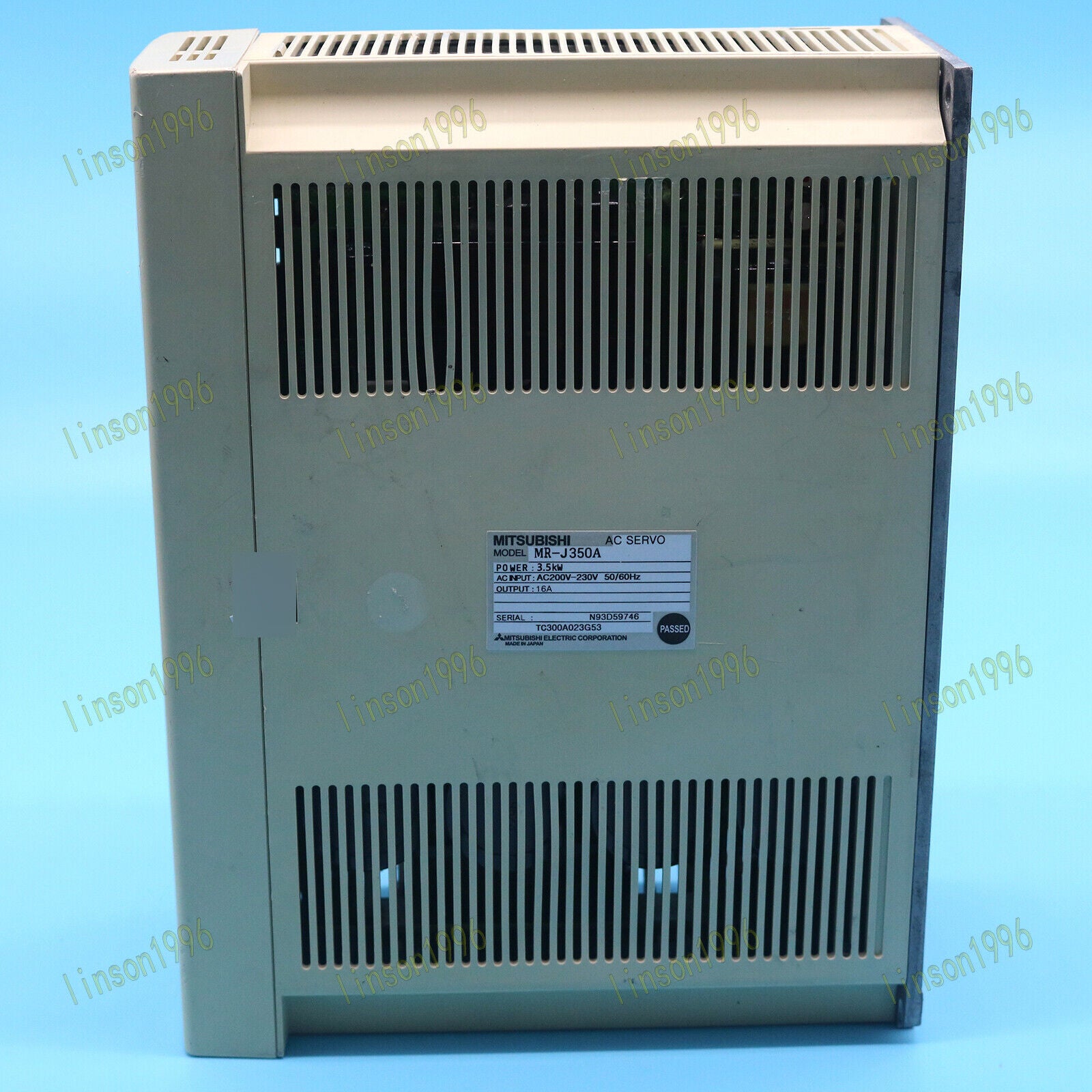Used MITSUBISHI AC Servo Drive MR-J350A - MITSUBISHI