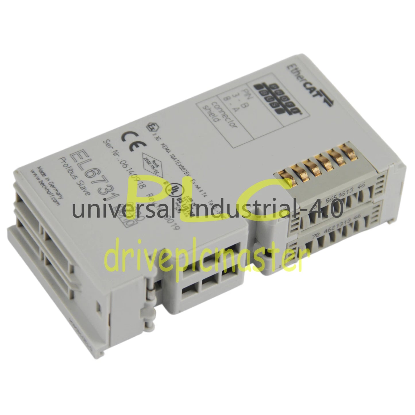 BECKHOFF EL6731-0010 PROFIBUS Master Terminal #dr