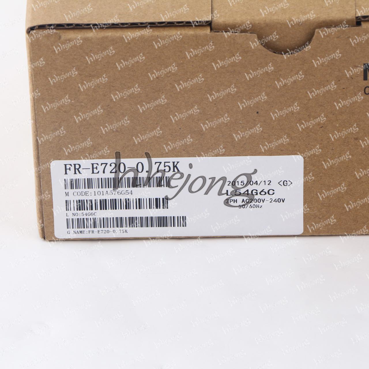 FR-E720-0.75K Inverter, High-Power Inverter, MITSUBISHI Inverter, 0.75 KVA Inverter, 50/60Hz Inverter, 208VAC Inverter - MITSUBISHI
