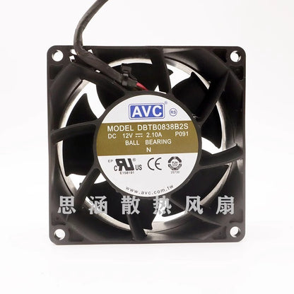 AVC DBTB0838B2S-P091 8038 12V 2.10A 8cm PWM High Speed Fan