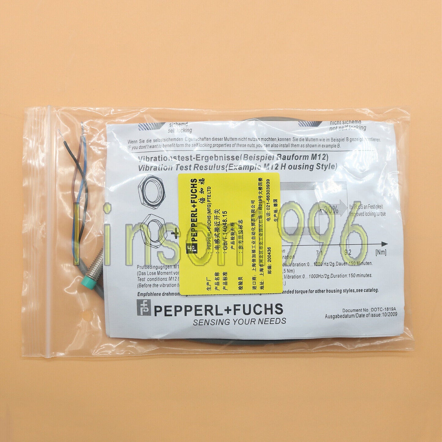 1PC Pepperl+Fuchs Proximity Switch NBN2.5-8GM50-E0 - PEPPERL+FUCHS
