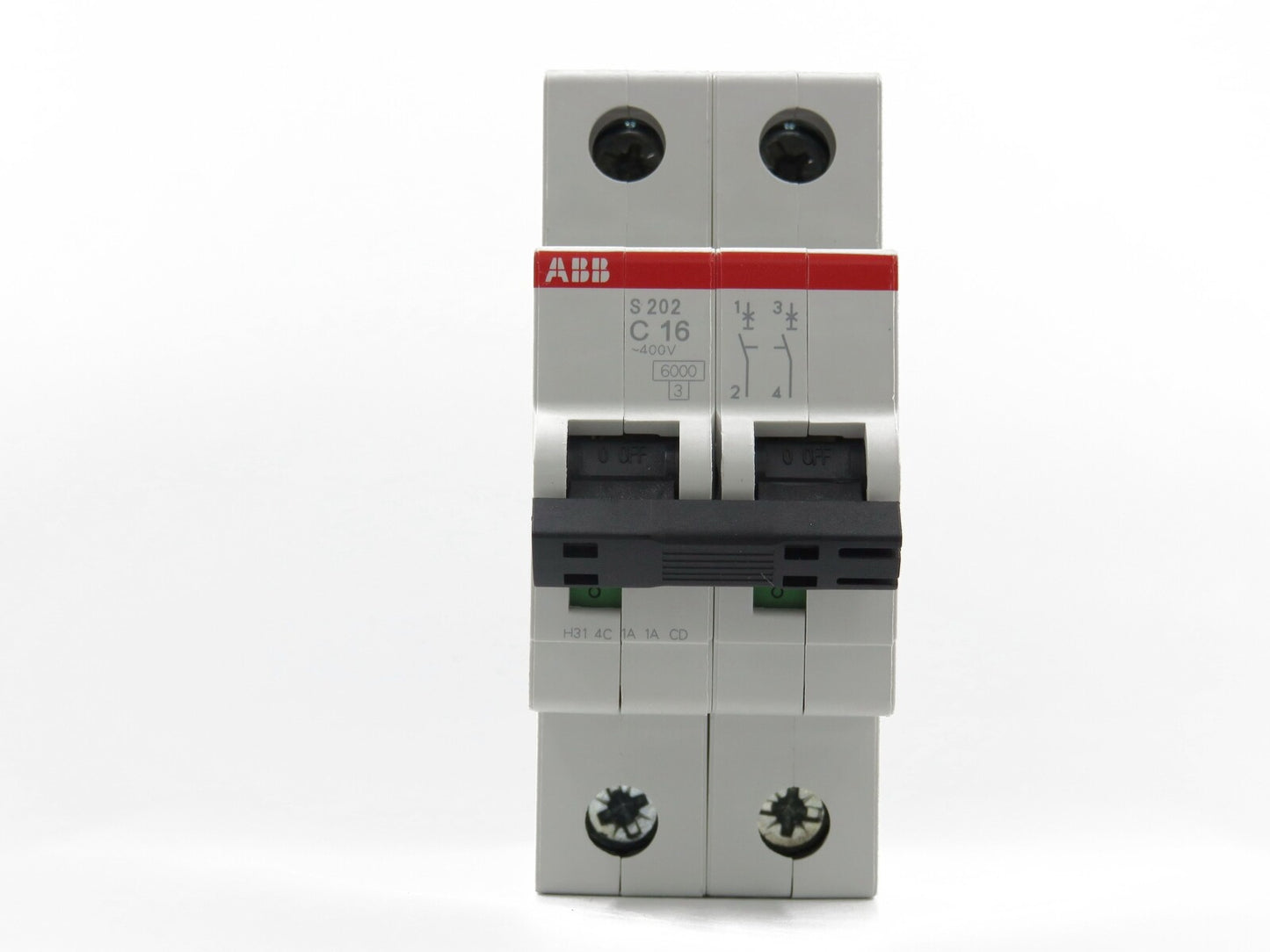 1PCS  FOR ABB Miniature Circuit Breaker S202-C16 16A 2P