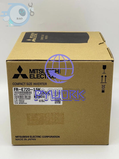 1PC Mitsubishi FR-E720-1.5K Inverter PLC FRE7201.5K 220V 1.5KW 2HP