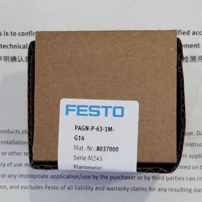 FESTO Pressure Gauge PAGN-P-63-1M-G14 Fast Response Professional - FESTO
