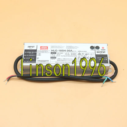 new MEAN WELL HLG-185H-36A 36V 5.2A Power Supply - MEAN WELL