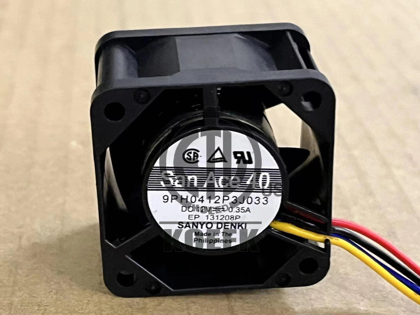 Supermicro FAN-0061L4 Sanyo Denki San Ace 40 9PH0412P3J033 1U Chassi Cooling FAN