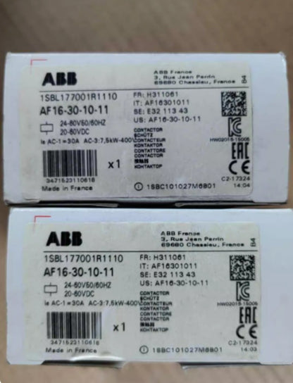 ABB AF16-30-10 Series Contactor In Box