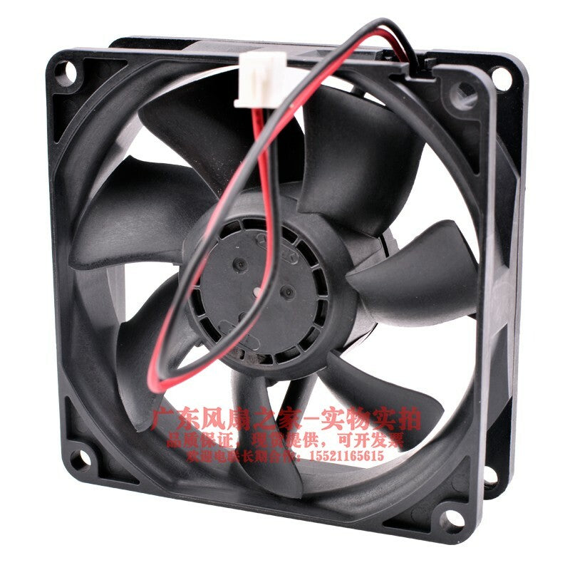 new NMB 08025SA-12R-EA 8cm 8025 12V 0.50A double ball high air volume fan