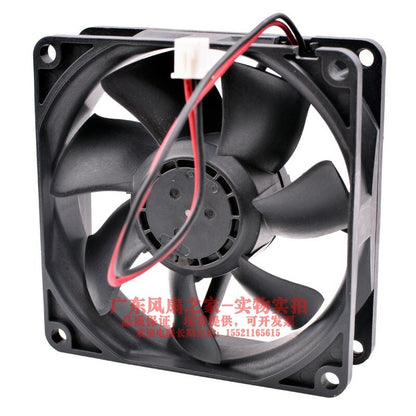 new NMB 08025SA-12R-EA 8cm 8025 12V 0.50A double ball high air volume fan