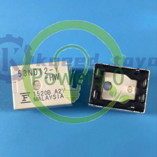 10PCS FUJITSU 53ND12-Y-HW Power Relay 12VDC 6Pin~