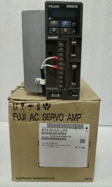 new 1PC Fuji RYS751S3-LPS Servo Drive RYS751S3LPS ping - FUJI