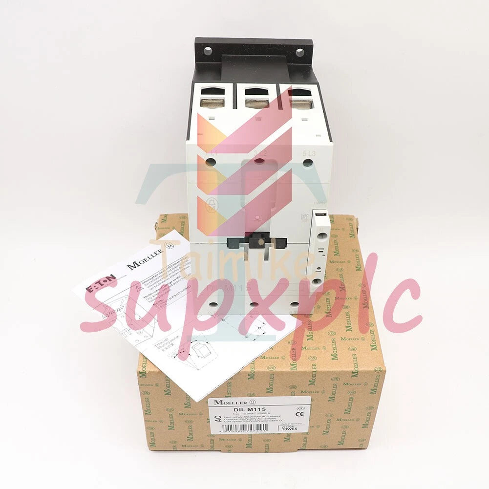 Eaton Muller MOELLER contactor DILM115 110VAC 50/60HZ 1PCS