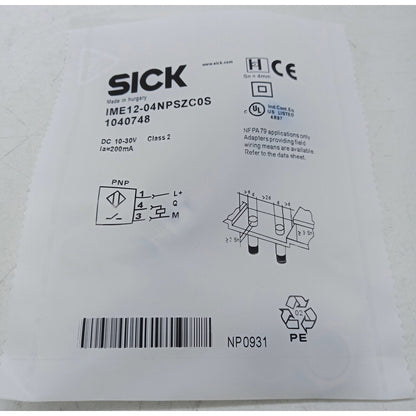 New ONE SICK Photoelectric Switch IME12-04NPSZC0S Fast - ONE SICK