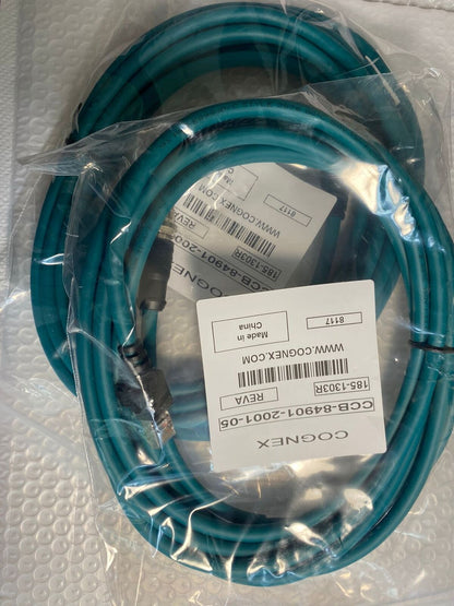 new 1pcs CCB-84901-2001-05 Cognex Code Reader Network Cable Power Cord 5M - COGNEX