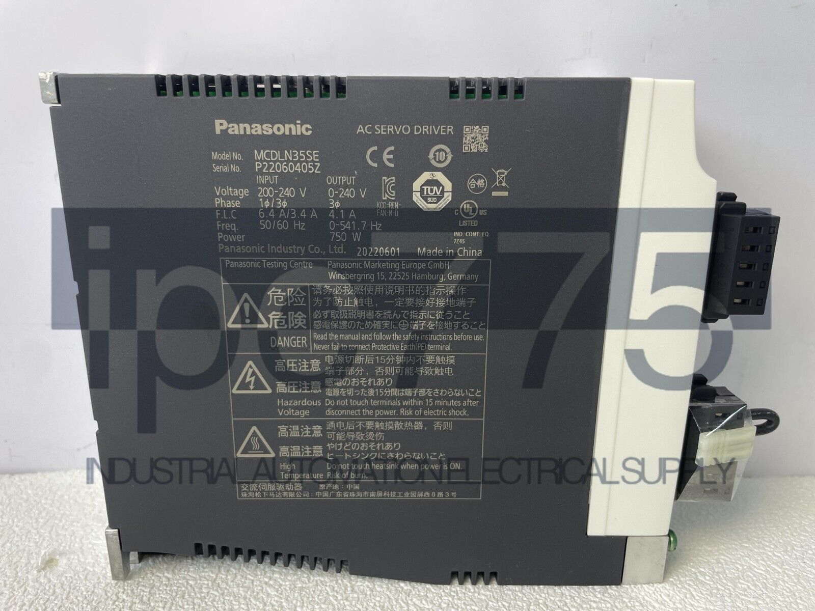 1 PC Ac Servo Drive MCDLN35SE - PANASONIC